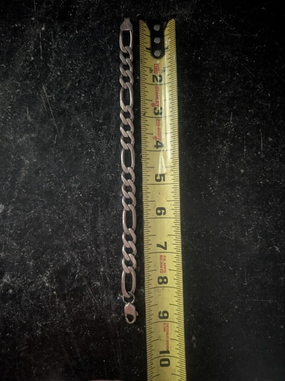 Vintage 925 Silver Cuban bracelet